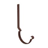 Крюк желоба удлинённый 150/100 Pural, Цвет RAL8017,  Pural, Размер 150/100