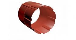 Соединитель трубы 125/90 Granite, Цвет Ral 8004,  Granite, Размер 125/90