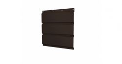 Софит без перфорации Satin 0,5 мм, Цвет RR 32, Покрытие Satin с пленкой, Толщина металла 0,5 мм
