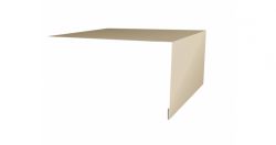 Планка околооконная простая 250х50 Satin 0,5 мм
