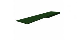 Планка начальная Satin 0,5 мм, Цвет Ral 6005, Покрытие Satin с пленкой, Толщина металла 0,5 мм