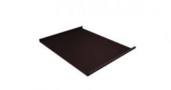 Фальц двойной стоячий Profi Satin 0,5 мм, Цвет Ral 8017, Покрытие Satin с пленкой, Толщина металла 0,5 мм