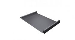 Кликфальц Satin 0,5 мм, Цвет Ral 7004, Покрытие Satin с пленкой, Толщина металла 0,5 мм