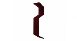 Планка примыкания внакладку 25х17х35х17 мм Pe 0,45 мм