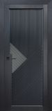 Дверь УНИКА 4 глухая, Цвет Софт блэк, Высота/Длина 2000, Ширина 900
