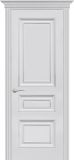Дверь РИКАРДО 3 без Ромба патина по контуру глухая, Цвет Софт айс, Высота/Длина 2000, Ширина 800