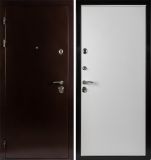 Дверь стальная ВЕРОНА (Коллекция "Shelter Plus") U-1 Медный антик/Софт милк, Цвет U-1 Медный антик, Высота/Длина 2070, Открывание/Врезка правое, Ширина 860