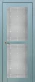 Дверь Рандеву 2/2 стекло, Цвет Голубой cc 5018, Высота/Длина 2000, Ширина 800