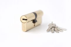 Цилиндровый механизм AL 60 C, Цвет Латунь