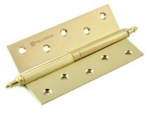 Петля дверная N 610-S-5" левая, Цвет Матовая латунь